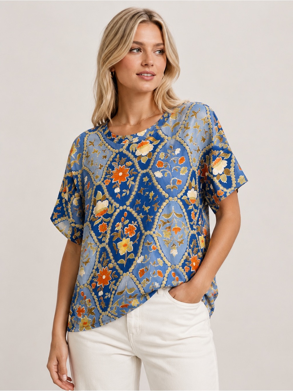 ๐5 for $45๐ Cable & Gauge top blouse shirt size 1X - Picture 1 of 8